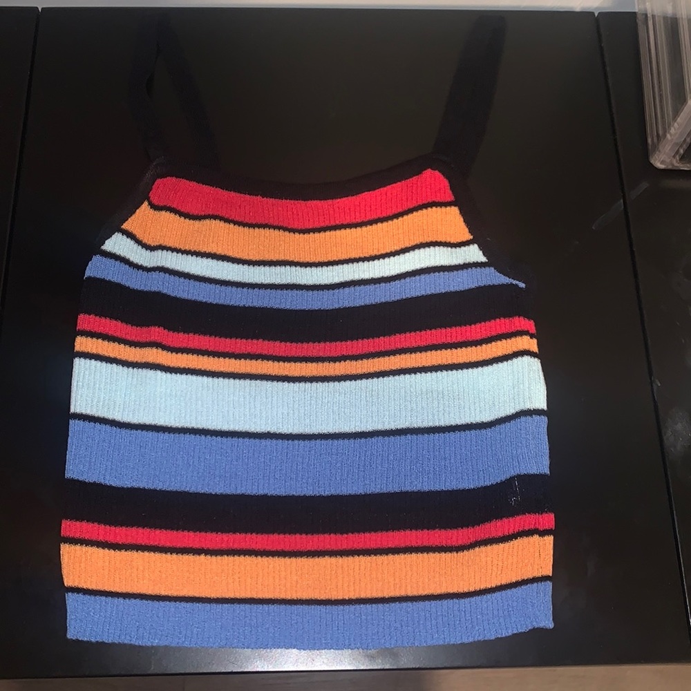 Rainbow tank top